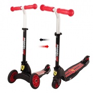 FXK-35-BLACK САМОКАТ FERRARI(Italy) TRANSFORMER SCOOTER (черный)