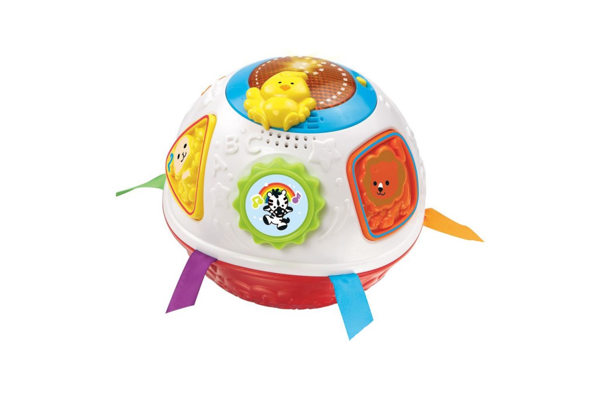 80-151566 Вращающийся и обучающий разноцветный мяч