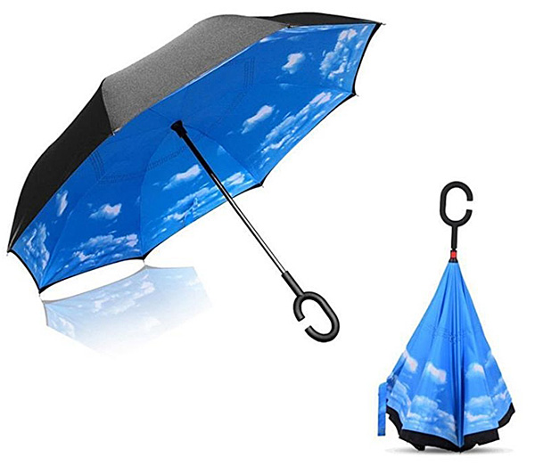 CBS001-009A50-97854 Зонт наоборот Неваляшка Небо