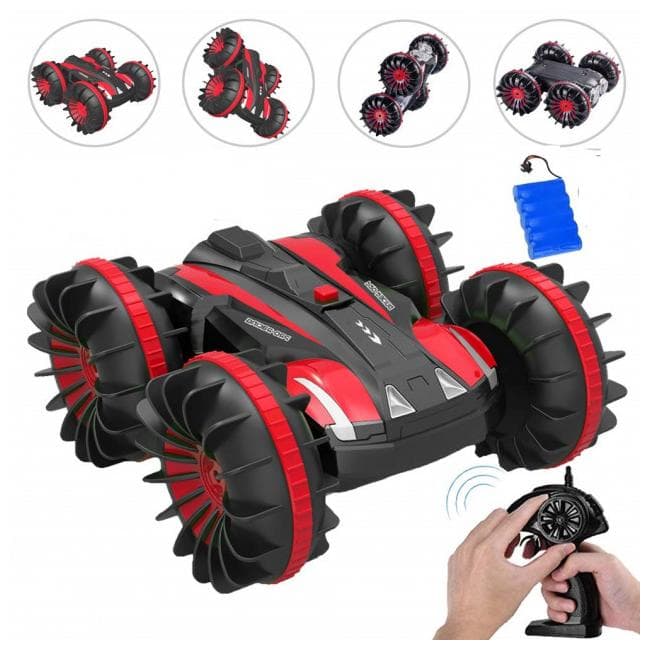 Машинка на радиоуправлении "Перевёртыш-амфибия" G03060R