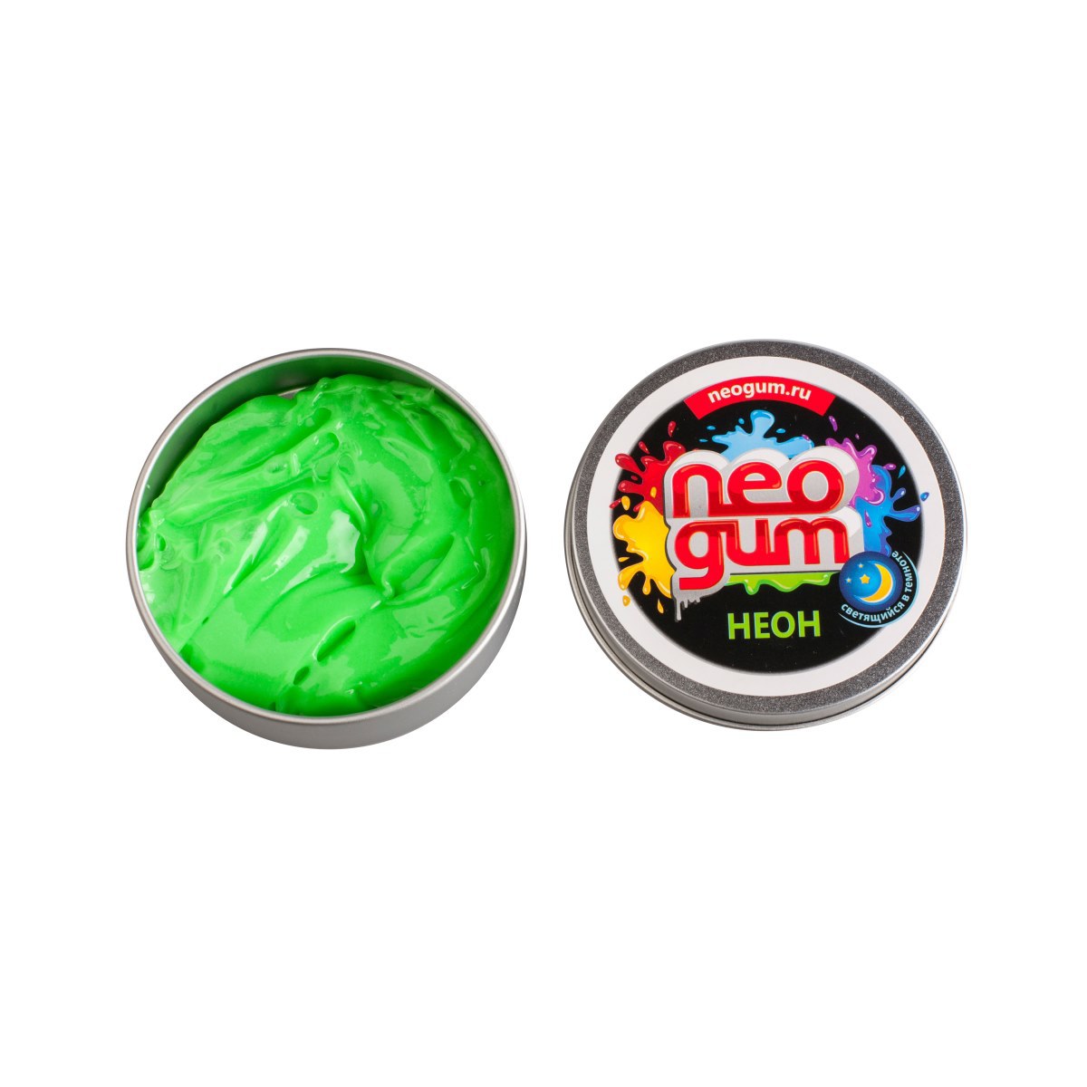 NG7011 Жвачка для рук Neogum (Неогам) "Неон", светится в темноте