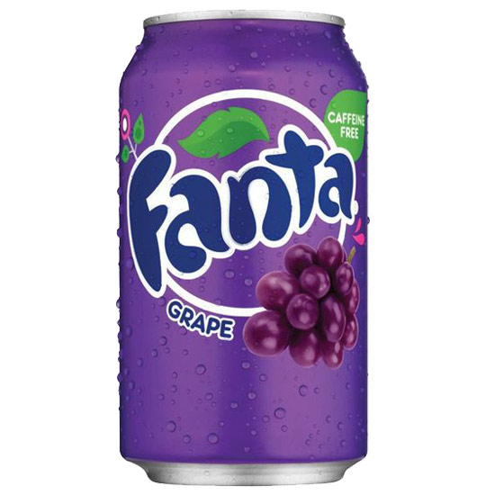 Fanta Grape Напиток безалкогольный Fanta Grape  ( виноград )