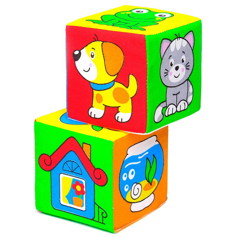 111 Кубики "Чей домик?"