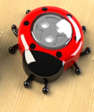 LF19349 Светильник "Божья коровка" (красный)