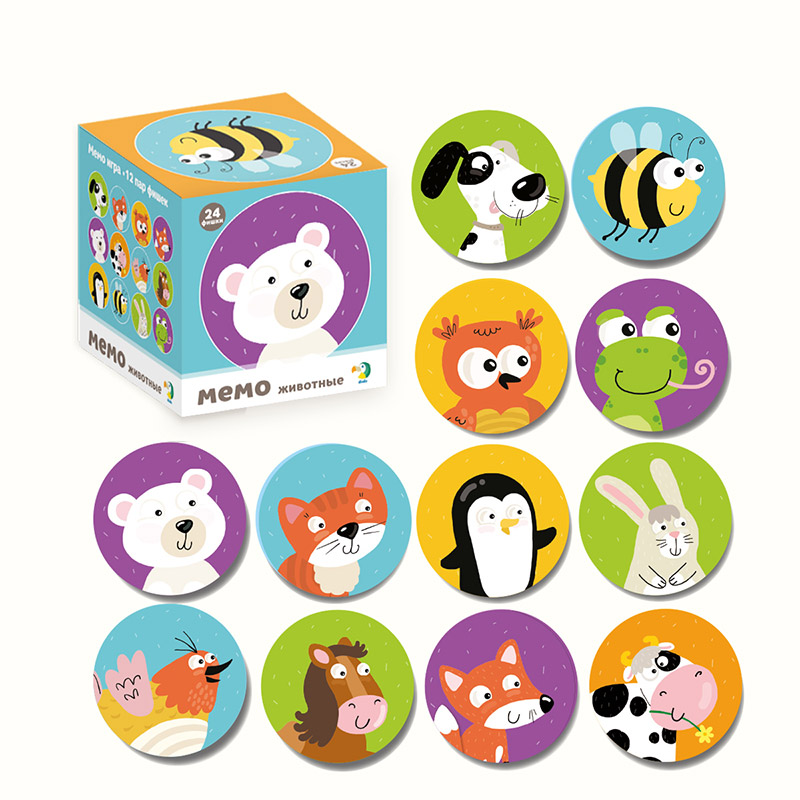 R300145 Мемо-игра "Животные"