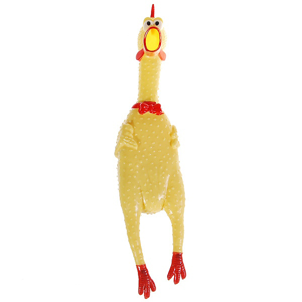 M4144 Сумасшедшая кричащая курица 33 см