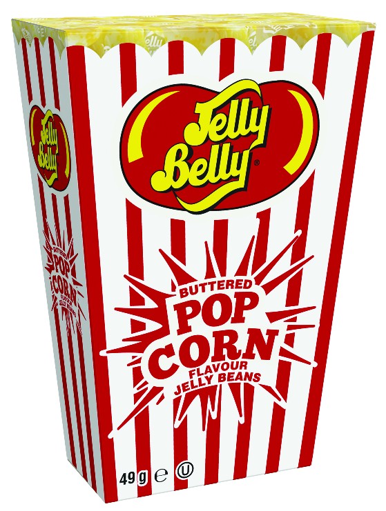 72189 Драже жевательное "Jelly Belly" сливочный поп-корн 49 г