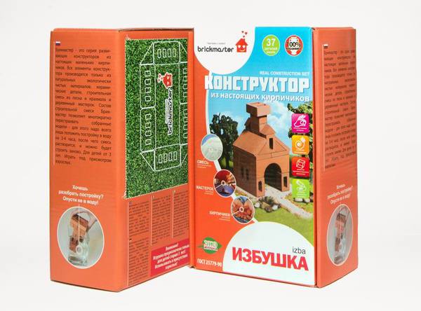 Конструктор BRICKMASTER Избушка 37 деталей